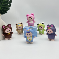 Jouets en mousse PU à montée lente, anti-stress, à thème animalier, imprimés colorés et mignons, très demandés