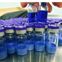 Peptides OEM en vrac, livraison gratuite, approvisionnement direct usine, haute qualité, économique, flacon en stock, GHK-CU pureté 99%+, meilleur prix