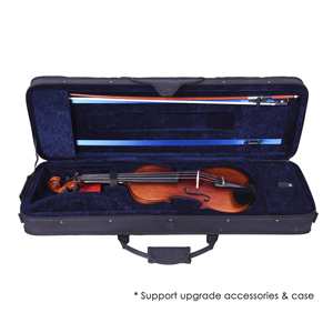 <span class=keywords><strong>Violon</strong></span> artisanal de qualité supérieure à vendre Étui rigide chinois oblong Côtes de <span class=keywords><strong>violon</strong></span> débutant Érable flammé - Product Image 2