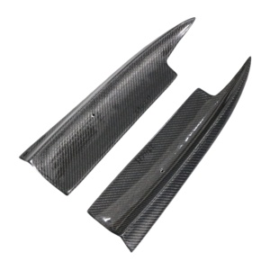 Para Mercedes Benz W117, divisor de parachoques trasero de carbono Real, apariencia de clase CLA, Kits de carrocería mejorados, divisor de estilo <span class=keywords><strong>FD</strong></span> de fibra de carbono - Product Image 3
