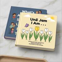 Libro Educativo Personalizado para Niños, Recuerdos del Primer Año, Historia en Inglés, Impresión Offset CMYK, 300-450gsm, Blanco Brillante/Mate