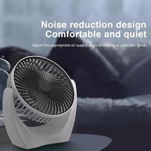 Ventilador <span class=keywords><strong>de</strong></span> Mesa Eléctrico USB <span class=keywords><strong>de</strong></span> 6 Pulgadas, Portátil y Recargable, Ventilador <span class=keywords><strong>de</strong></span> Escritorio con Batería - Product Image 5