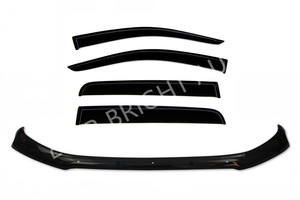 ชุดป้องกันฝน,<span class=keywords><strong>ส</strong></span>ำหรับ Ford Everest 2015 - 2019 OEM ประเภทฝาครอบหน้าต่างและฝากระโปรงหน้า - Product Image 4