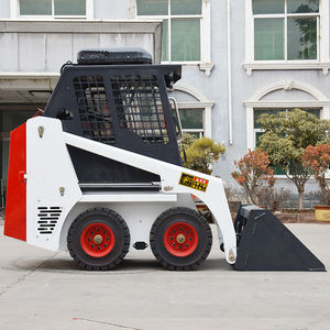 Minicargadora Diesel China con Ruedas, Multifuncional, con Dirección Deslizante, Motor de Alta Potencia 28Kw, Componente Principal, 1 Año de Garantía, Probada - Product Image 2