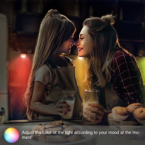 Veilleuse infrarouge LED moderne avec télécommande, étanche, à intensité variable, rechargeable par USB, éclairage d'ambiance festif pour armoire de cuisine - Product Image 3