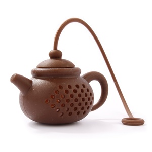 Portable Silicone Teapot Shape Loose <strong>Tea</strong> Maker Infuser Strainer Filter <strong>Diffuser</strong> - Product Image 3