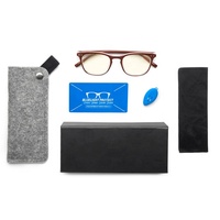 Lunettes anti-lumière bleue personnalisées, élégantes, bon marché, rétro, rondes, avec monture en PC, verres bloquant la lumière bleue, lunettes optiques anti-lumière bleue pour ordinateur