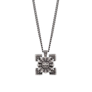 Yunnique-collar con colgante de cara sonriente de girasol, estilo Retro, creativo, de acero de titanio, joyería de moda Unisex - Product Image 5