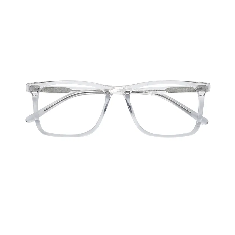 Gm แว่นตาโปร่งแสงแฟชั่นทรงสี่เหลี่ยมผืนผ้า,แว่นตาจากนักออกแบบดวงตาอะซิเตท
