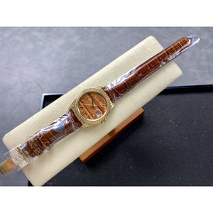 Reloj de pulsera con bisel de diamante de 26mm de diámetro para hombre, caja de aleación de diseñador, reloj de negocios mecánico multifuncional completamente automático - Product Image 2