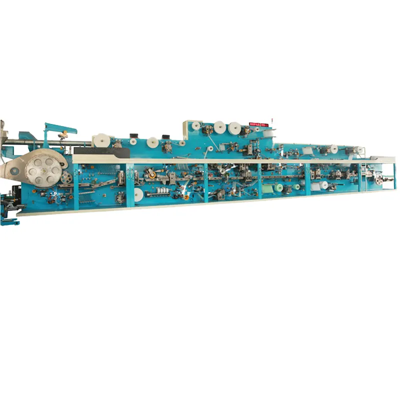 Full automatic second hand used baby diaper production line