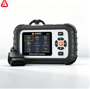 Lecteur de codes OBD2 ANCEL AD710 avec fonctions ABS, SRS, réinitialisation EPB, purge ABS, test de batterie et modes OBD2 complets pour toutes les voitures - Product Image 1