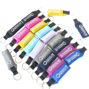 Custom Logo and Shape Key <b>Chain</b> Factory <b>Cheap</b> Price Custom Neoprene Foam Floating Keychain for Promotion Gifts - Product Image 3