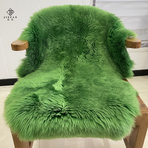 Véritable Peau de Mouton Bouclée Longue et Épaisse, Fourrure Frisée, Tapisserie Automobile, Canapé, Fauteuil, Peau de Mouton Véritable, Fourrure Animale - Product Image 1