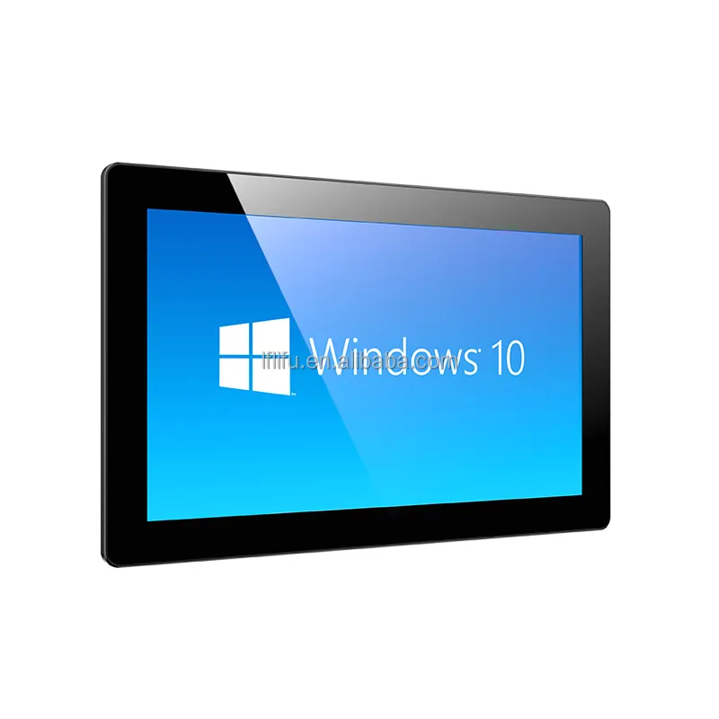 15.6 inch điện dung không thấm nước Windows10 Linux nhúng không quạt màn hình cảm ứng tất cả trong một máy tính bảng Máy tính bảng PC
