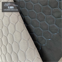 Matériau de revêtement de plafond intérieur de voiture en cuir suédé microfibre recyclé imperméable et écologique
