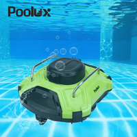 Poolux Robot pembersih kolam elektrik, Robot pembersih vakum otomatis, pembersih kolam renang 2025