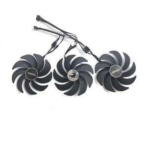 พัดลมกราฟิกแท้รุ่น 100 มม. PLD10020B12H DC12V 0.65A 6PIN สำหรับการ์ดจอ GIGABYTE <span class=keywords><strong>AORUS</strong></span> GeForce RTX 4090 RTX <span class=keywords><strong>4080</strong></span> RTX 4070 Ti <span class=keywords><strong>MASTER</strong></span> - Product Image 2