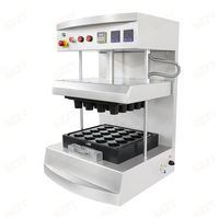Machine automatique commerciale pour gobelets à café en gaufres comestibles, en acier inoxydable, antiadhésive