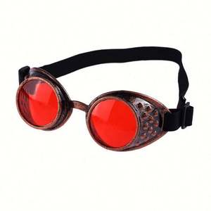 Gafas Steampunk Coloridas Retro de Moda 2019 para Hombre y Mujer, Gafas de Cosplay para Fiestas, Gafas Steampunk - Product Image 2