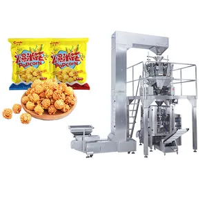 Macchina automatica una macchina confezionatrice di patatine fritte di azoto soffiato per Snack ponderazione verticale Vffs macchina confezionatrice