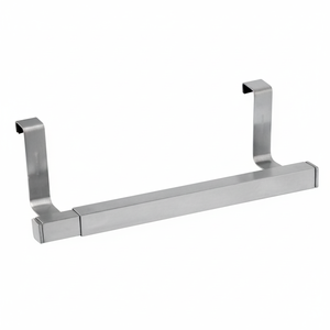 Moderno Portasciugamani Estensibile in Acciaio Inox 24-40cm con Scaldasalviette, Confezione da 36 per Porte di Armadietti da Bagno - Product Image 2