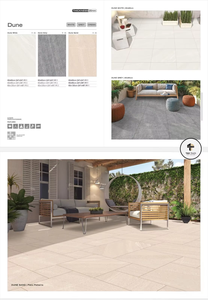 Compre Baldosas de Porcelana para Estacionamiento, Baldosas Antideslizantes para Exteriores de 60x60x20 mm, para Pisos Exteriores, Antibacterianas y Resistentes - Product Image 4