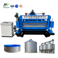 Máquina de Conformado de Rollos para Silos Industriales de Alta Precisión con Control Automático, Máquina de Fabricación de Paneles para Tanques de Almacenamiento de Agua de Acero Corrugado