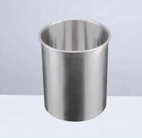 Seau à glace droit 3L de haute qualité en acier inoxydable 304 de conception classique pour les bars extérieurs d'autres occasions directement du fabricant
