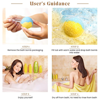 Vente chaude Femmes SPA Produit Fait À La Main Bio 20PCS Pack Bain Fizzies Gift Set Body Spa Gift Set Bubble Bath Bomb
