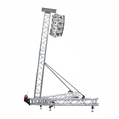 Hot Sale Portable Speakers Hanging Line Array Sound System Roof Aluminum Trusse Stage Display