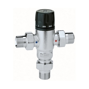 Miscelatore Termostatico Regolabile Anticalcare 3/4 Pollici per Rubinetti Doccia e Vasca - Product Image 1