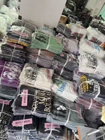 Obral Pakaian Bahan Katun Kaos Polos Bermotif untuk Pria Stok Pakaian Bekas Bermerek