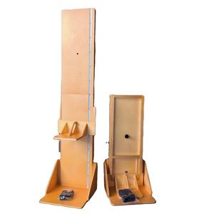 अस्पताल चिकित्सा फोल्डेबल 130 सेमी मापने वाले स्केल बोर्ड बच्चों की लकड़ी की ऊंचाई और माप टेप के साथ वजन का पैमाना - Product Image 1