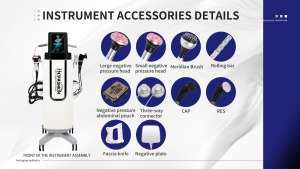 Últimas 448K Ten-in-One Permanente Corpo Emagrecimento Máquina Firming Shaping e Acne Alívio Vacuum <span class=keywords><strong>Fat</strong></span> Eliminação Massagem Mama - Product Image 6