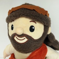 Vente en gros d'usine : Jouets en peluche électriques, poupées en peluche, jouets chrétiens classiques du Sauveur, Pâques, Noël