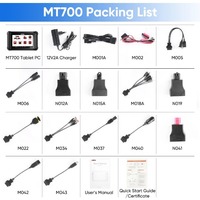 Outil de diagnostic complet pour moto ANCEL MT700 2026 pour Ducati/Honda/Yamaha/Suzuki – Réinitialisation ECU, purge ABS, service d'huile