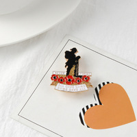 Broche commémorative en métal à fleurs rouges, Badge en émail dur/doux, de peur que nous oubliions les Badges de pavot britannique de la seconde guerre mondiale