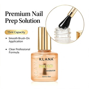 KLANA Factory Direct Supply 3S Air Dry Nail Prep Dehydrator รุ่นปรับปรุง 15 มล. น้ำยาเตรียมหน้าเล็บใส ช่วยเพิ่มการยึดเกาะของเล็บ ขจัดน้ำมันบนพื้นผิวเล็บ - Product Image 5