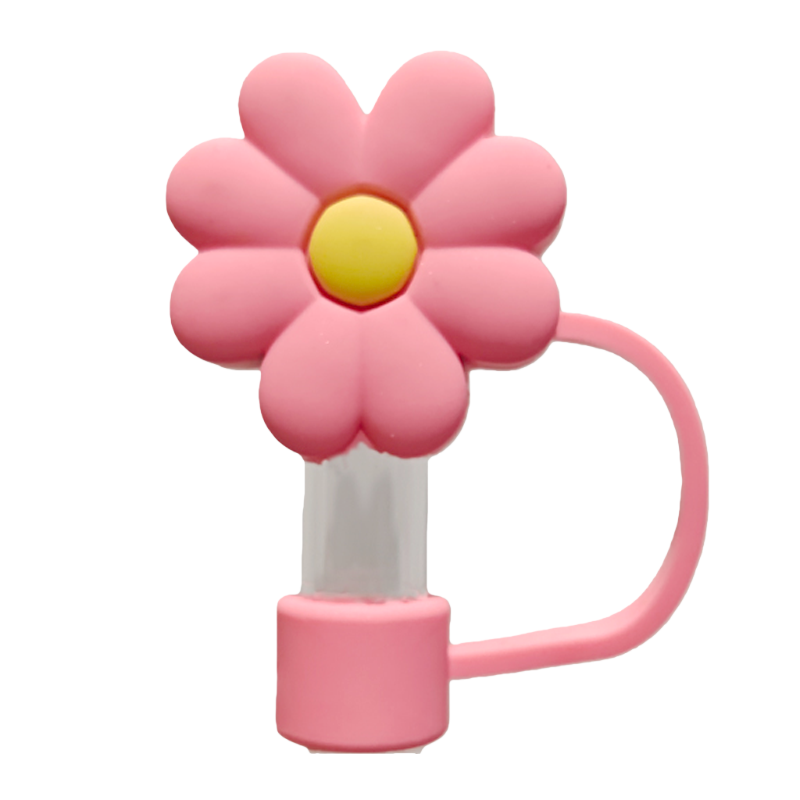 Pink/Yellow-Daisy-Soft Rubber
