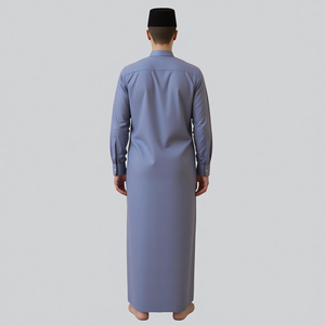 Malaysia Supplier Raya 2025 Jubah <b>Women</b> Casual Autumn Moden Pleated Hooded Ironless Kain Sejuk Regular Fit Breathable Ready - Product Image 3