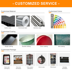 Set di Teglie da Forno Professionali Antiaderenti in Acciaio al Carbonio di Alta Qualità, Vari Utensili per Pasticceria, Teglie Personalizzabili <span class=keywords><strong>con</strong></span> Logo - Product Image 4