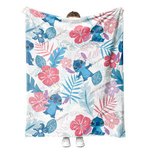 <span class=keywords><strong>Manta</strong></span> <span class=keywords><strong>de</strong></span> Felpa Suave <span class=keywords><strong>y</strong></span> Acogedora <span class=keywords><strong>de</strong></span> Peso Medio con Estampado Personalizado <span class=keywords><strong>de</strong></span> Dibujos Animados <span class=keywords><strong>de</strong></span> <span class=keywords><strong>Lilo</strong></span> <span class=keywords><strong>y</strong></span> <span class=keywords><strong>Stitch</strong></span> a Precio Competitivo - Product Image 1