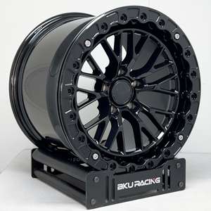 Ruedas Forjadas Bku 5x120.65 con Beadlock para Drag Racing, Ruedas de Aleación de 19, 20, 21 y 22 Pulgadas para Chevrolet <span class=keywords><strong>Corvette</strong></span> Stingray, E-Ray, <span class=keywords><strong>ZR1</strong></span>, Z06, C6, C7, C8 - Product Image 1
