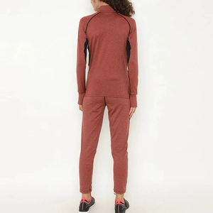 Conjunto Deportivo Informal de Invierno para Mujer, Hecho a Medida, de Secado Rápido, para Correr y Yoga, de 2 Piezas - Product Image 2