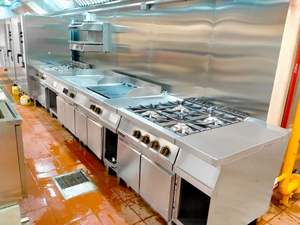 Ensemble complet d'équipements de cuisine pour <span class=keywords><strong>restaurant</strong></span> commercial, adapté aux restaurants des Caraïbes - Product Image 1