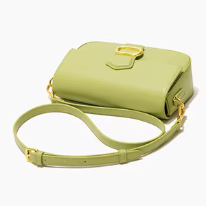 Bolso de Hombro de Cuero Vegano, Diseño Único, Color Puro, Estilo Vintage, Correa Individual, Personalizado por el Fabricante - Product Image 5