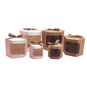 Korean style window ribbon small gift box candy box kindergarten small gift bag wedding gift box