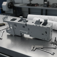 Usinage CNC de précision sur commande, tournage 5 axes, pièces automobiles en aluminium et acier inoxydable, anodisation/sablage/peinture en poudre