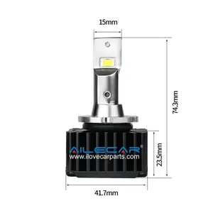 2020 mais recente D1S D2S D3S D4S D5S 35W 4200LM D8S levou farol lâmpadas de substituição original 6000K